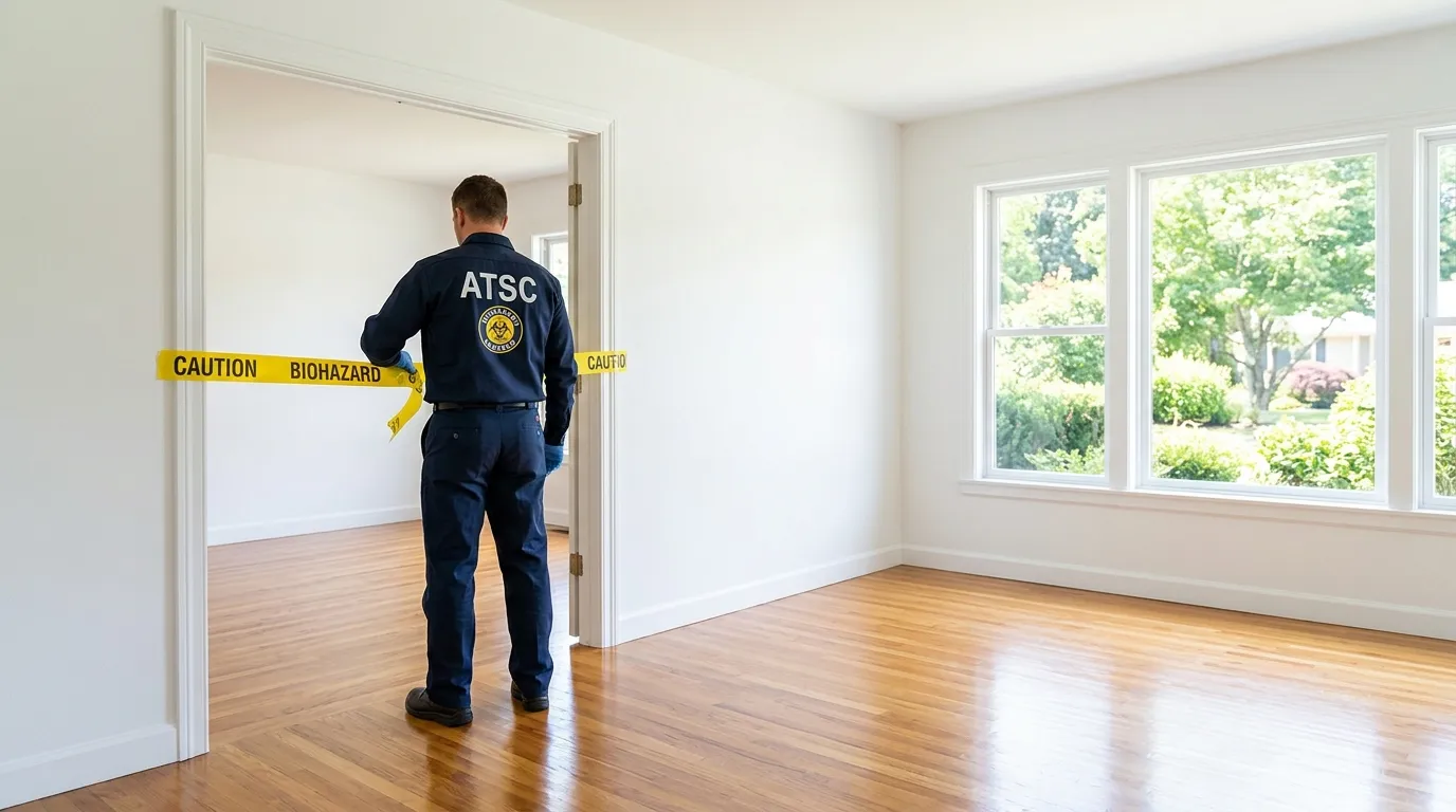 Certified biohazard cleanup crew performing Decomposition Cleanup in Hialeah Gardens